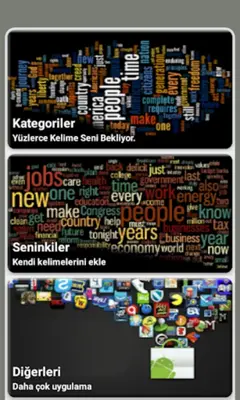 3000 İngilizce Ezber Kartları android App screenshot 7